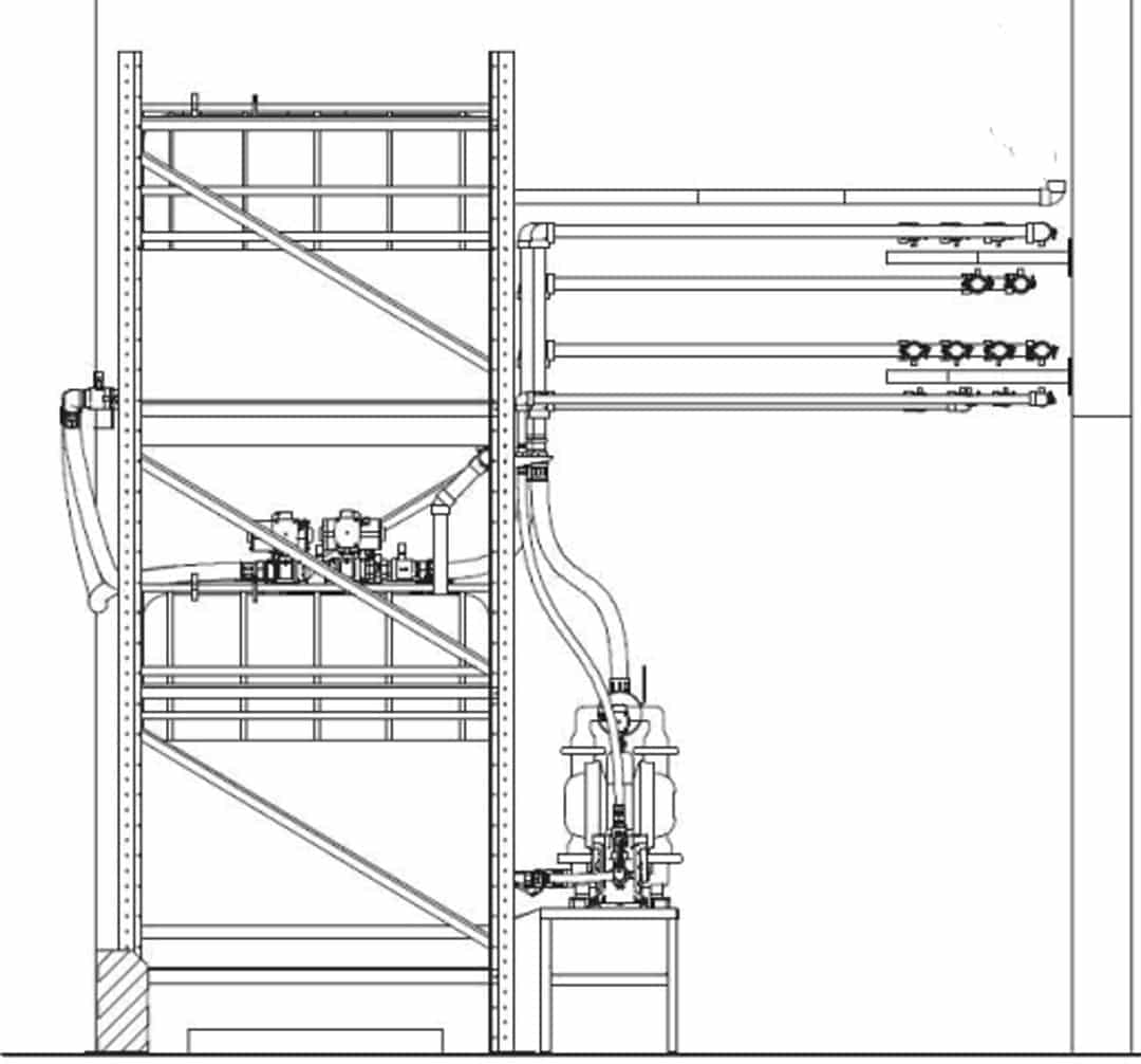 Distribution line system 5